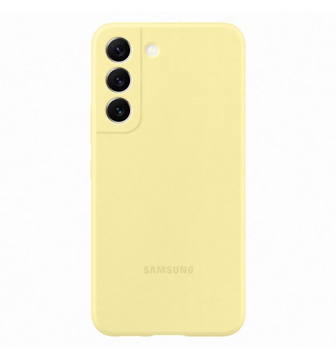 Samsung Cover in Silicone per Galaxy S22, Butter Yellow