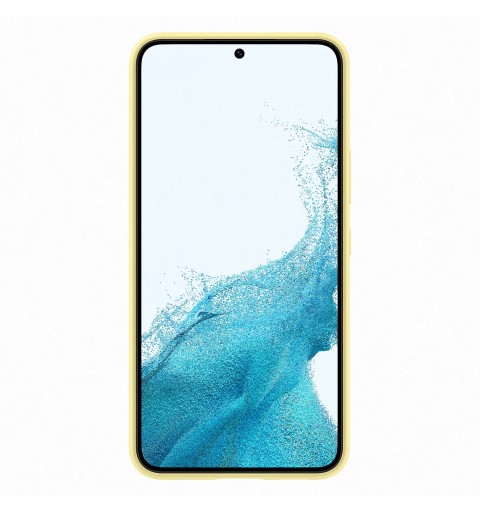 Samsung Cover in Silicone per Galaxy S22, Butter Yellow
