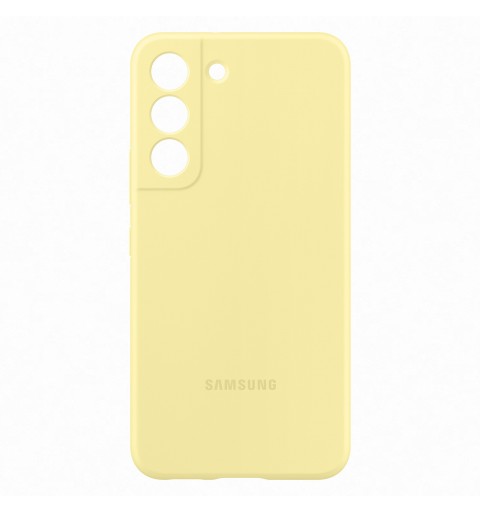 Samsung Cover in Silicone per Galaxy S22, Butter Yellow