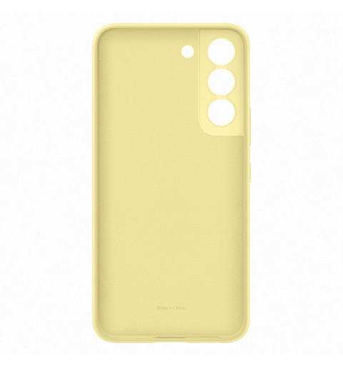 Samsung Cover in Silicone per Galaxy S22, Butter Yellow