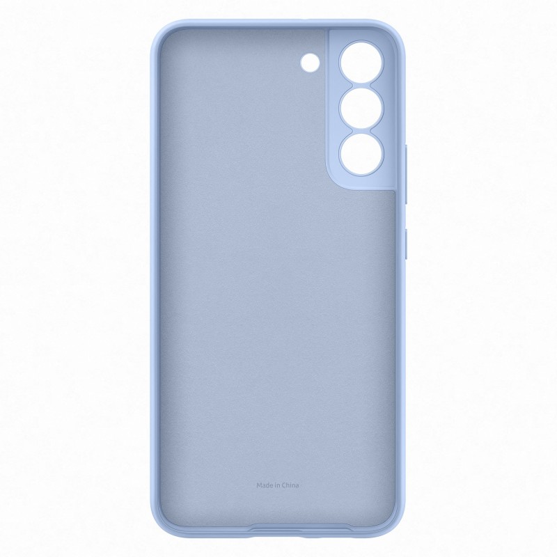 Samsung Cover in Silicone per Galaxy S22+, Artic Blue