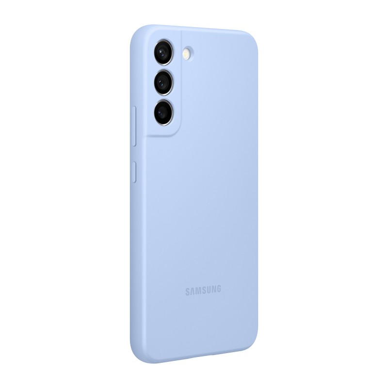 Samsung Cover in Silicone per Galaxy S22+, Artic Blue