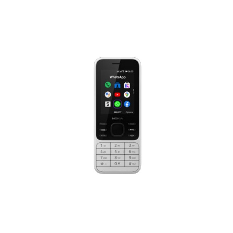 Nokia 6300 4G 6,1 cm (2.4") 104,7 g Bianco Telefono cellulare basico