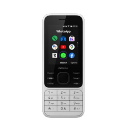Nokia 6300 4G 6,1 cm (2.4 Zoll) 104,7 g Weiß Funktionstelefon