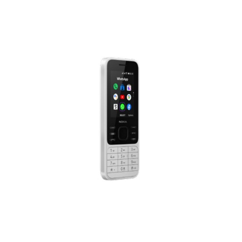 Nokia 6300 4G 6,1 cm (2.4") 104,7 g Bianco Telefono cellulare basico