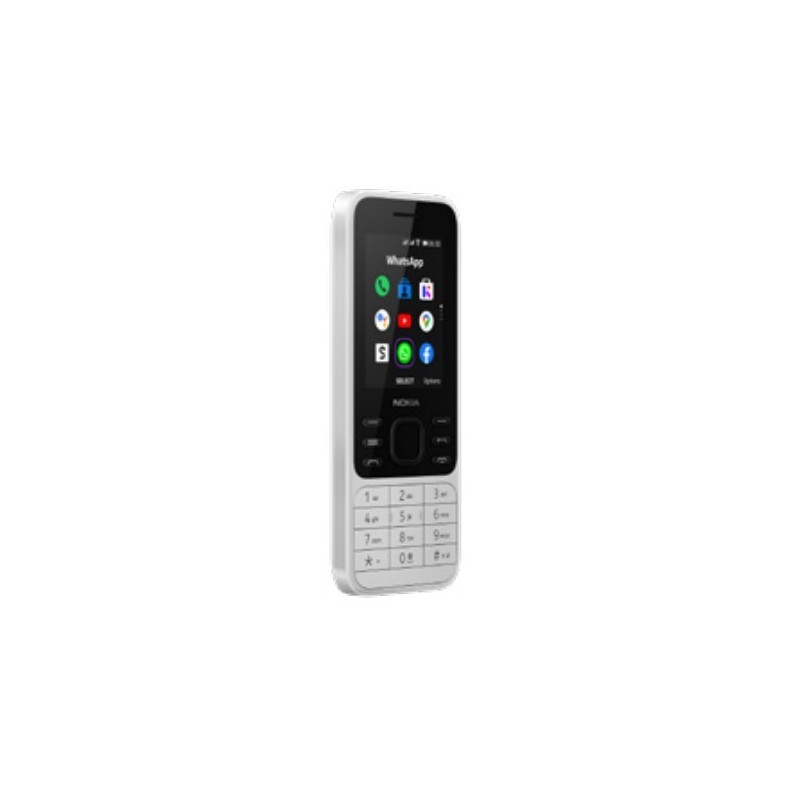 Nokia 6300 4G 6.1 cm (2.4") 104.7 g White Feature phone