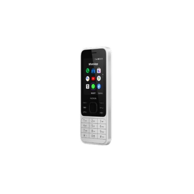 Nokia 6300 4G 6,1 cm (2.4 Zoll) 104,7 g Weiß Funktionstelefon