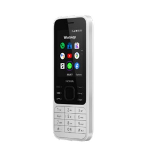 Nokia 6300 4G 6,1 cm (2.4 Zoll) 104,7 g Weiß Funktionstelefon