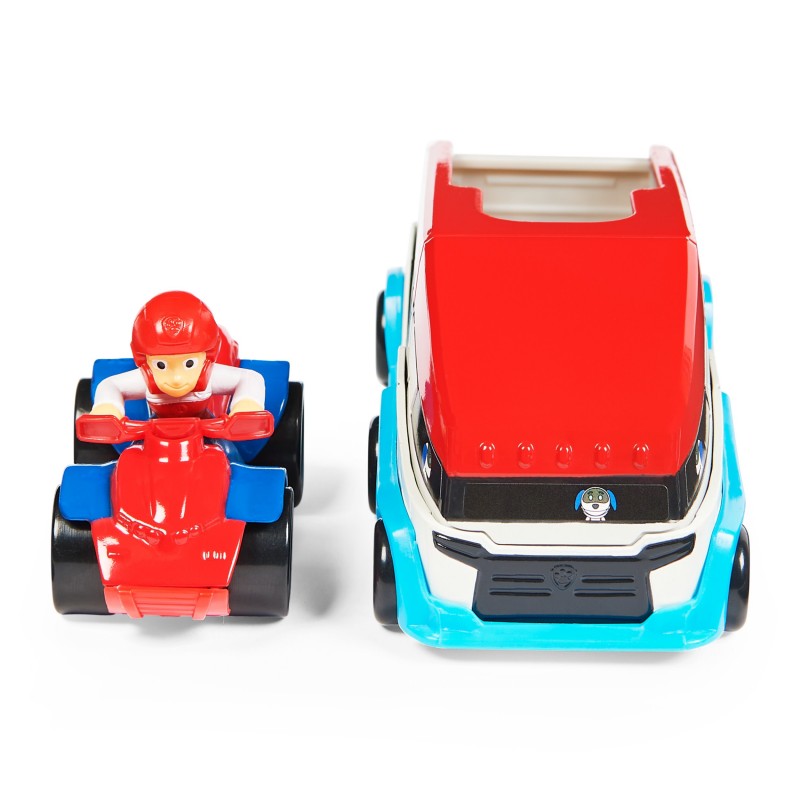 PAW Patrol LA PAT' PATROUILLE - PACK PAT' PATROUILLEUR TRUE METAL - Pack Camion Pat'Patrouilleur Avec Véhicule Die Cast de