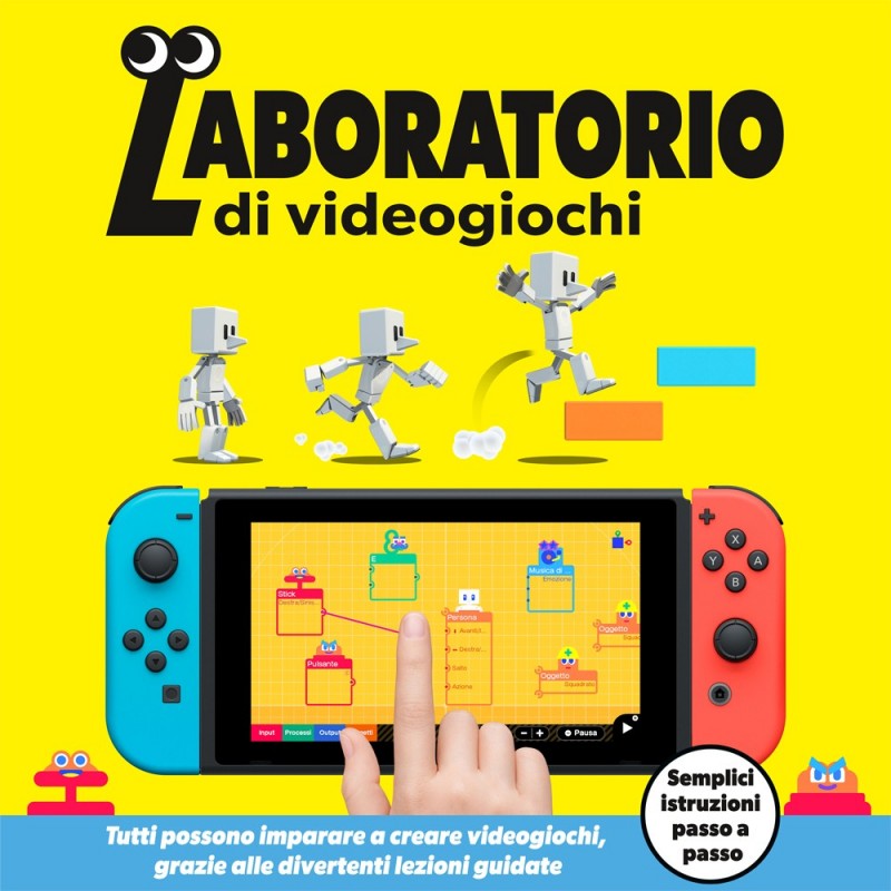 Nintendo Game Builder Garage Standard Simplified Chinese, Traditional Chinese, German, Dutch, English, Spanish, French,