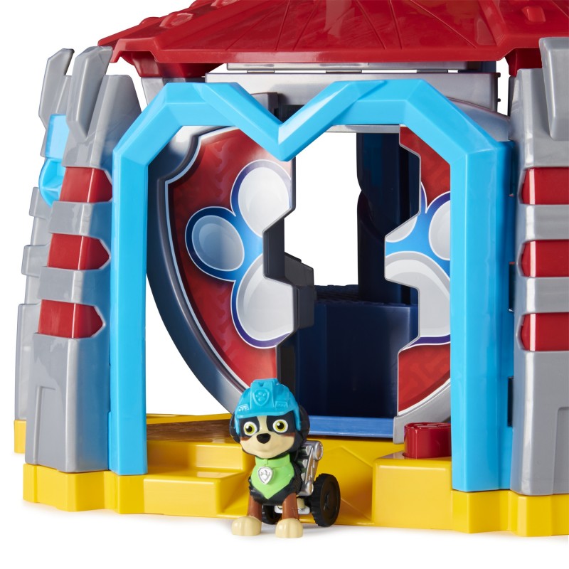 PAW Patrol LA PAT' PATROUILLE – PLAYSET QUARTIER GENERAL PAT' PATROUILLE – Univers Jouet Avec Effets Sonores Dino Rescue avec