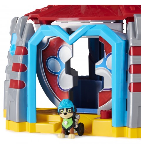 PAW Patrol LA PAT' PATROUILLE – PLAYSET QUARTIER GENERAL PAT' PATROUILLE – Univers Jouet Avec Effets Sonores Dino Rescue avec