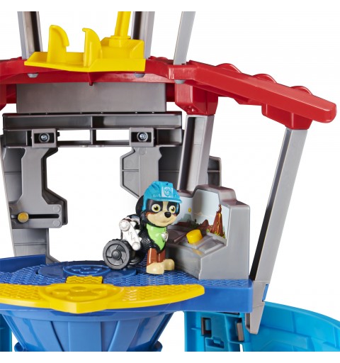 PAW Patrol LA PAT' PATROUILLE – PLAYSET QUARTIER GENERAL PAT' PATROUILLE – Univers Jouet Avec Effets Sonores Dino Rescue avec