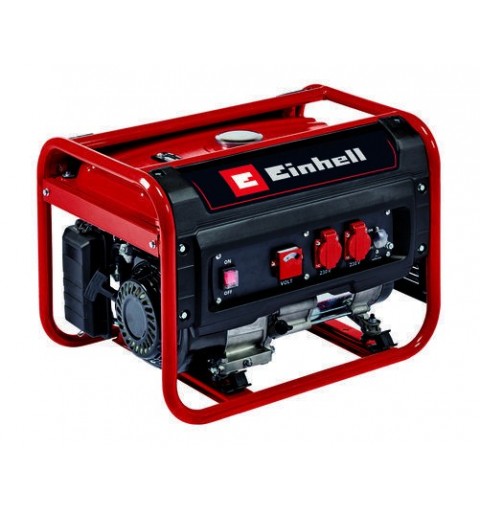 Einhell TC-PG 25 1 E5 motor-generador 15 L Gasolina Negro, Rojo