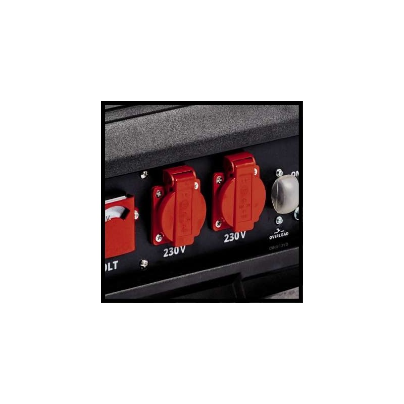 Einhell TC-PG 35 E5 groupe électrogène 4100 W 15 L Essence Noir, Rouge