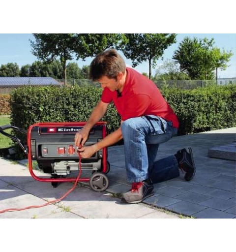 Einhell TC-PG 35 E5 motor-generador 4100 W 15 L Gasolina Negro, Rojo