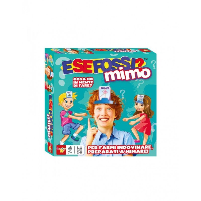 Giochi da Tavolo e di Ruolo - Rocco Giocattoli Gioco di società Rocco Giocattoli 21194207 E se Fossi?Mimo