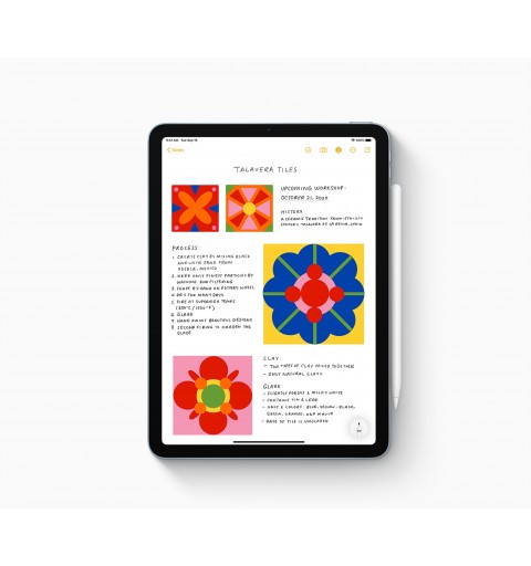 Apple iPad Air 64 Go 27,7 cm (10.9") Wi-Fi 6 (802.11ax) iOS 14 Vert