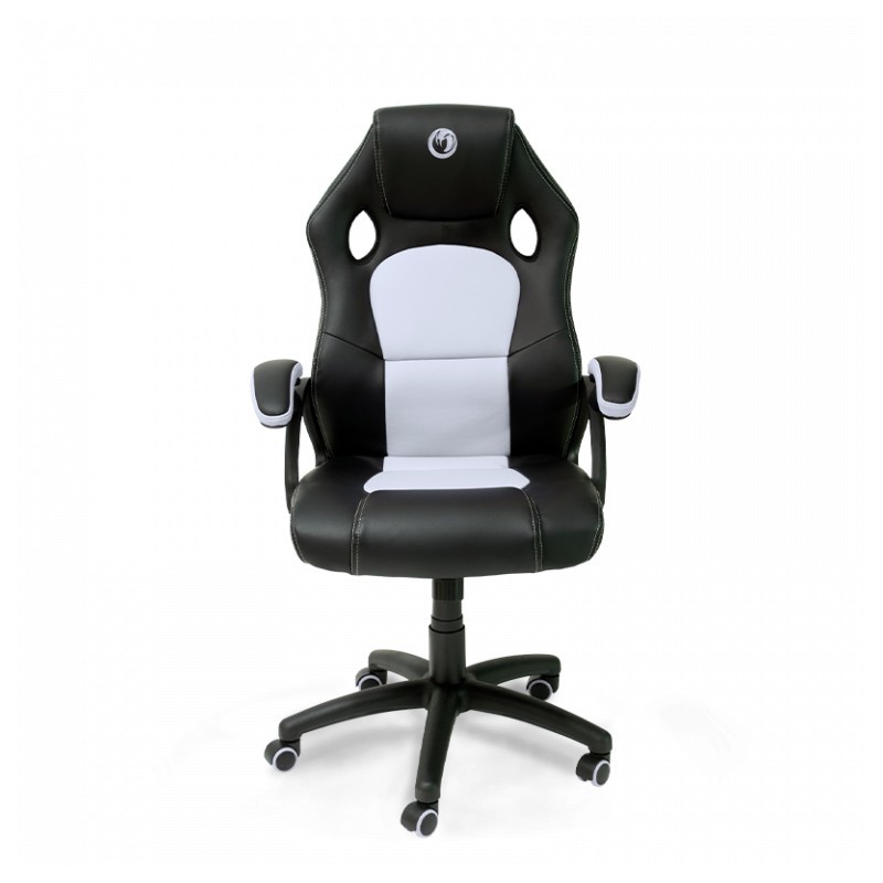 NACON PCCH-310 Universal gaming chair Upholstered padded seat Black, White