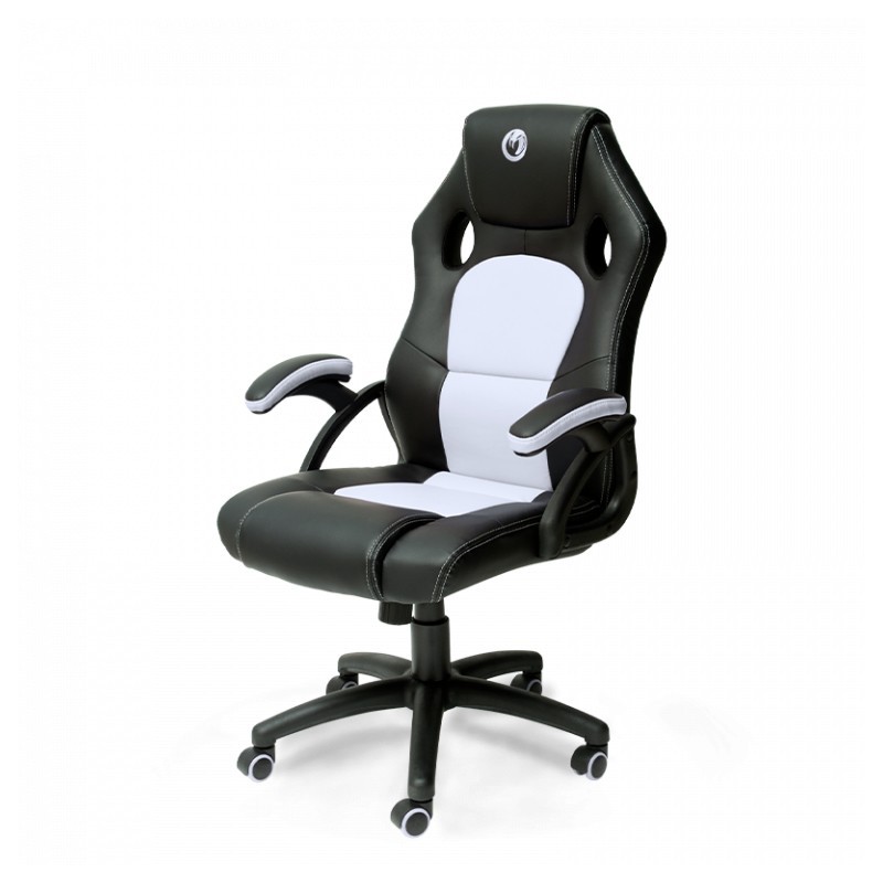 NACON PCCH-310 Siège de jeu universel Siège capitonné Noir, Blanc