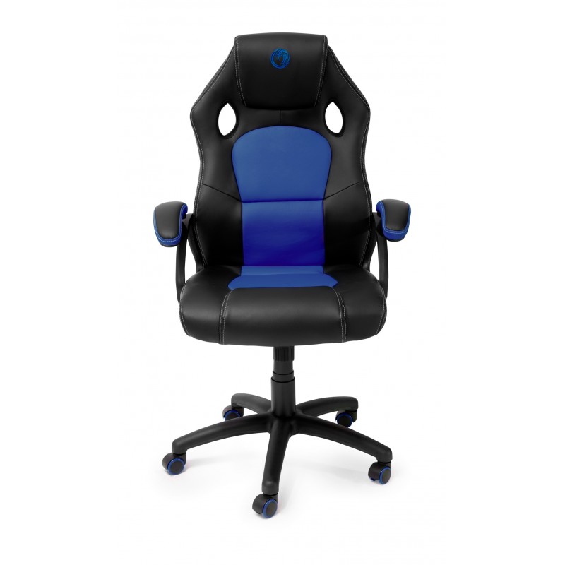 NACON PCCH310BLUE Videospiel-Stuhl Universal-Gamingstuhl Schwarz, Blau