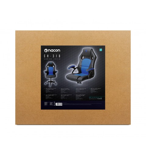 NACON PCCH310BLUE Siège pour jeu vidéo Siège de jeu universel Noir, Bleu