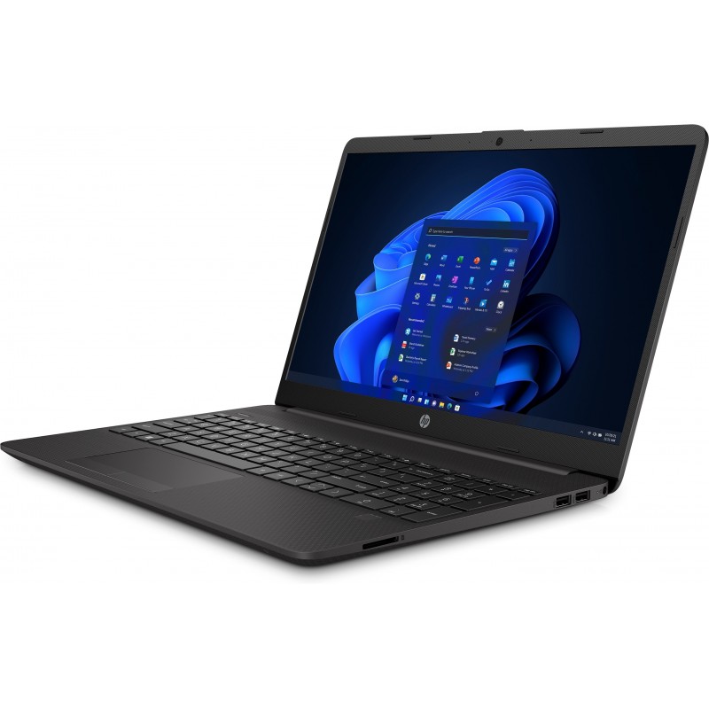 HP 255 G8 Portátil 39,6 cm (15.6") Full HD AMD 3000 4 GB DDR4-SDRAM 128 GB SSD Wi-Fi 5 (802.11ac) Windows 11 Pro Negro