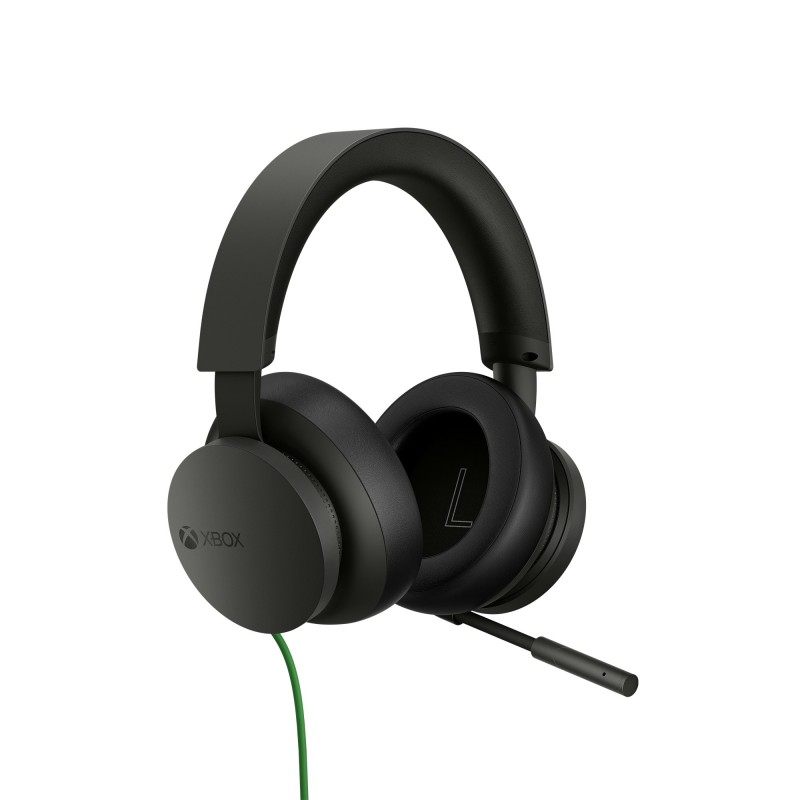 Microsoft Xbox Stereo Headset Kopfhörer Verkabelt Kopfband Gaming Schwarz