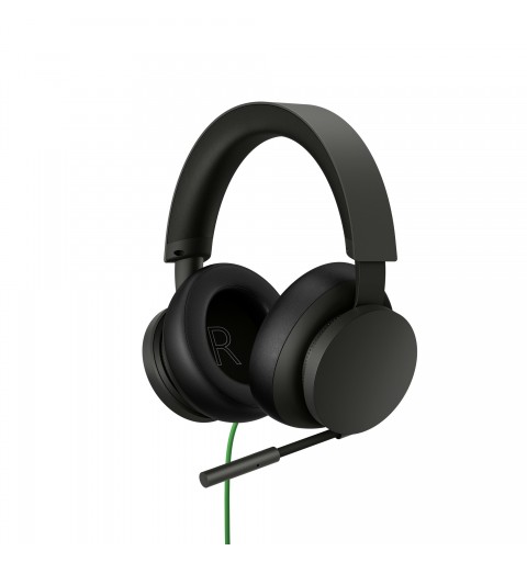 Microsoft Xbox Stereo Headset Kopfhörer Verkabelt Kopfband Gaming Schwarz