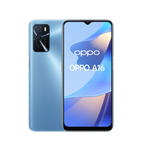 OPPO A16 16.6 cm (6.52") Dual SIM ColorOS 11.1 4G USB Type-C 4 GB 64 GB 5000 mAh Blue