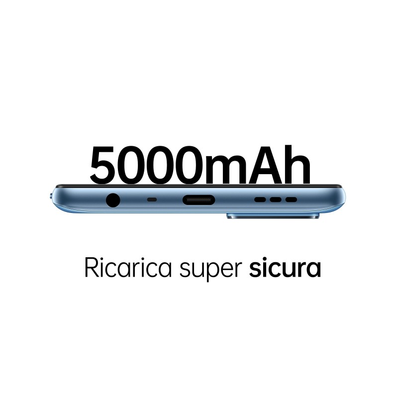 OPPO A16 16,6 cm (6.52") SIM doble ColorOS 11.1 4G USB Tipo C 4 GB 64 GB 5000 mAh Azul