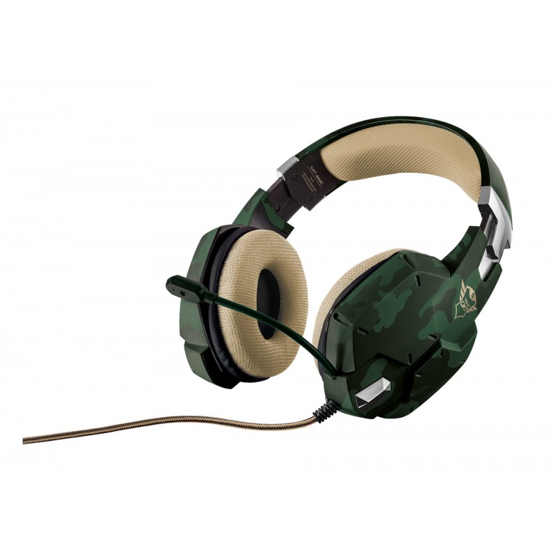 Trust GXT 322C Headset Wired Head-band Gaming Green