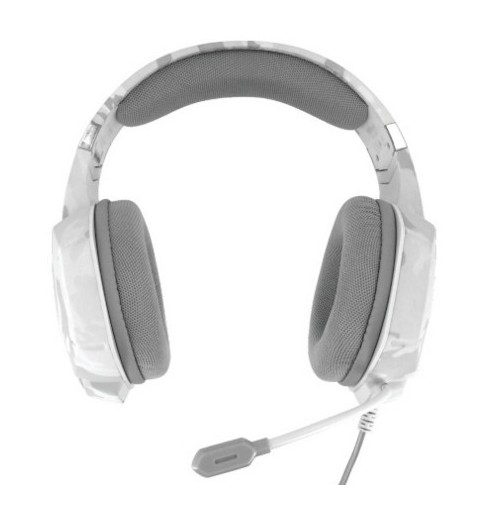 Trust GXT 322W Casque Avec fil Arceau Jouer Blanc