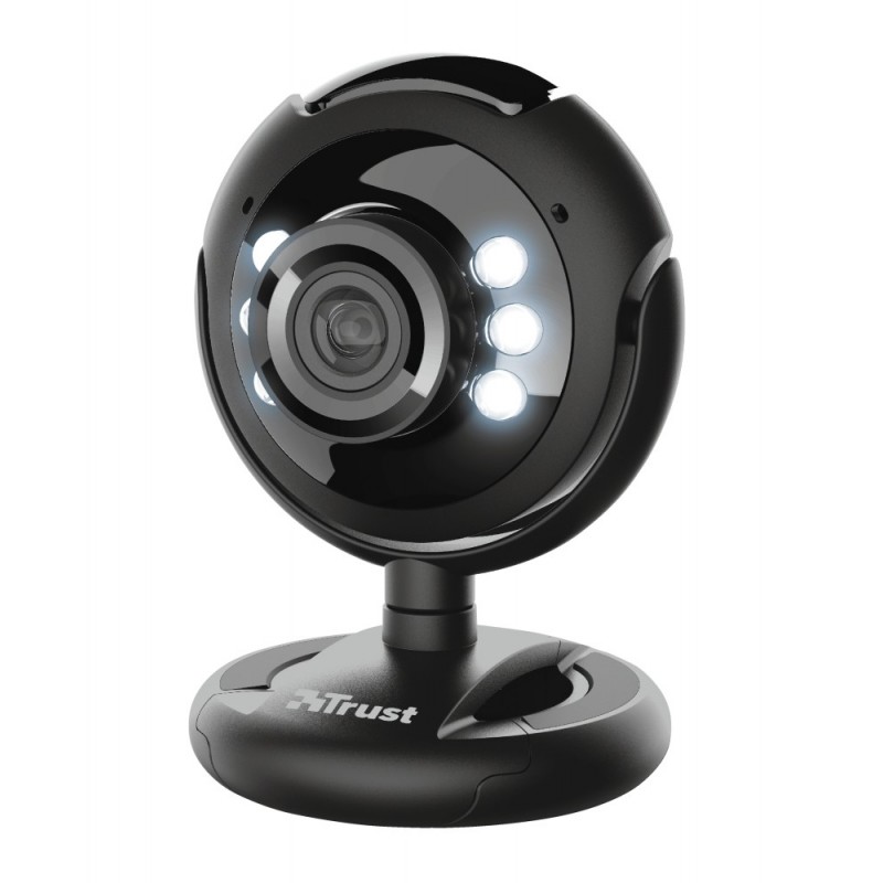 Trust SpotLight Pro cámara web 1,3 MP 1280 x 1024 Pixeles USB 2.0 Negro