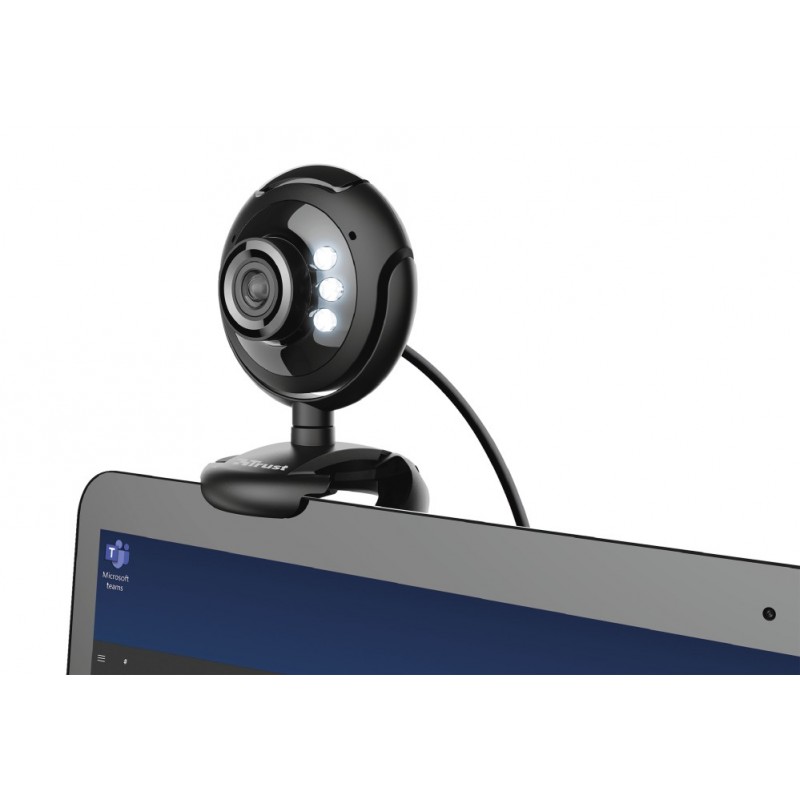 Trust SpotLight Pro Webcam 1,3 MP 1280 x 1024 Pixel USB 2.0 Schwarz