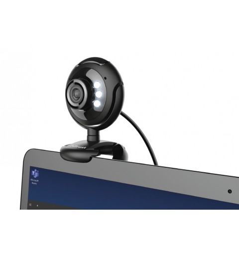 Trust SpotLight Pro Webcam 1,3 MP 1280 x 1024 Pixel USB 2.0 Schwarz