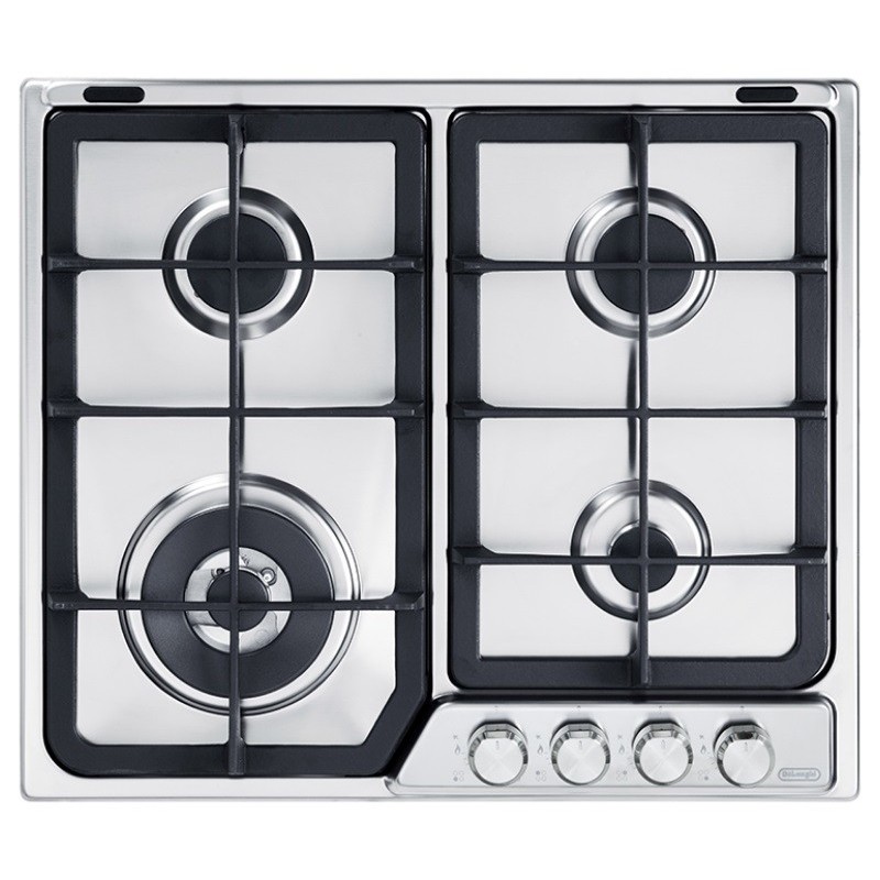 De’Longhi PFI 46 GH Acciaio inossidabile Da incasso 60 cm Gas 4 Fornello(i)