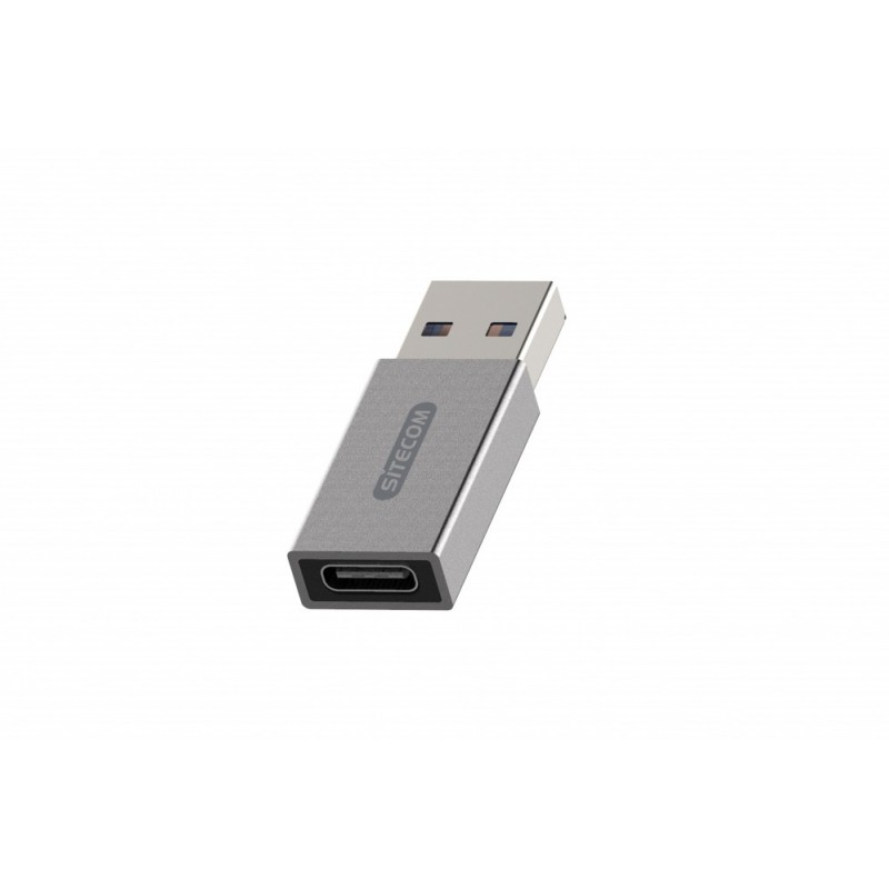 Sitecom CN-397 changeur de genre de câble USB-A USB C Gris