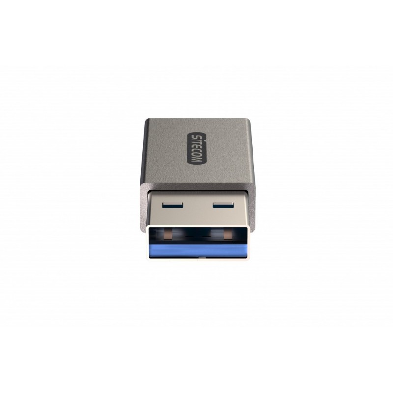 Sitecom CN-397 changeur de genre de câble USB-A USB C Gris