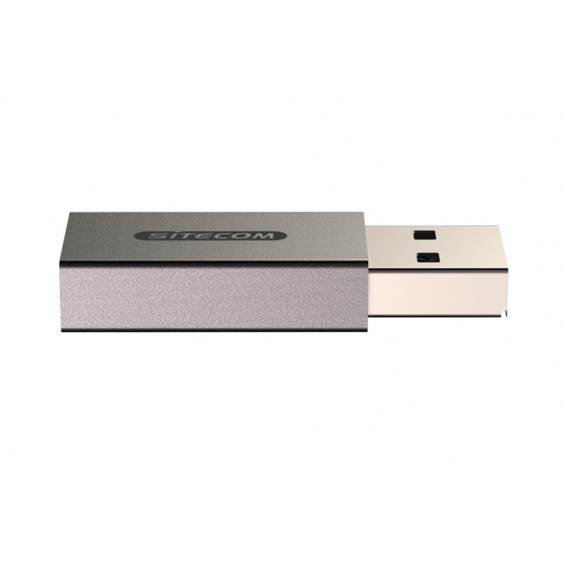 Sitecom CN-397 changeur de genre de câble USB-A USB C Gris