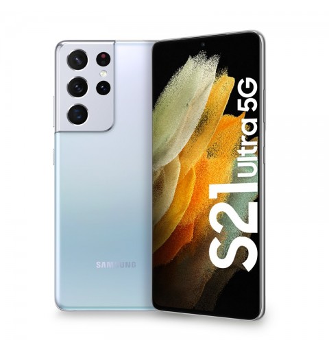 Samsung Galaxy S21 Ultra 5G SM-G998B 17,3 cm (6.8 Zoll) Dual-SIM Android 11 USB Typ-C 12 GB 256 GB 5000 mAh Silber