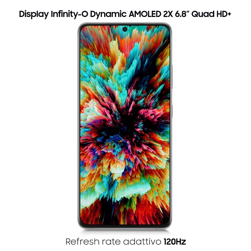 Samsung Galaxy S21 Ultra 5G SM-G998B 17,3 cm (6.8") Double SIM Android 11 USB Type-C 12 Go 256 Go 5000 mAh Argent