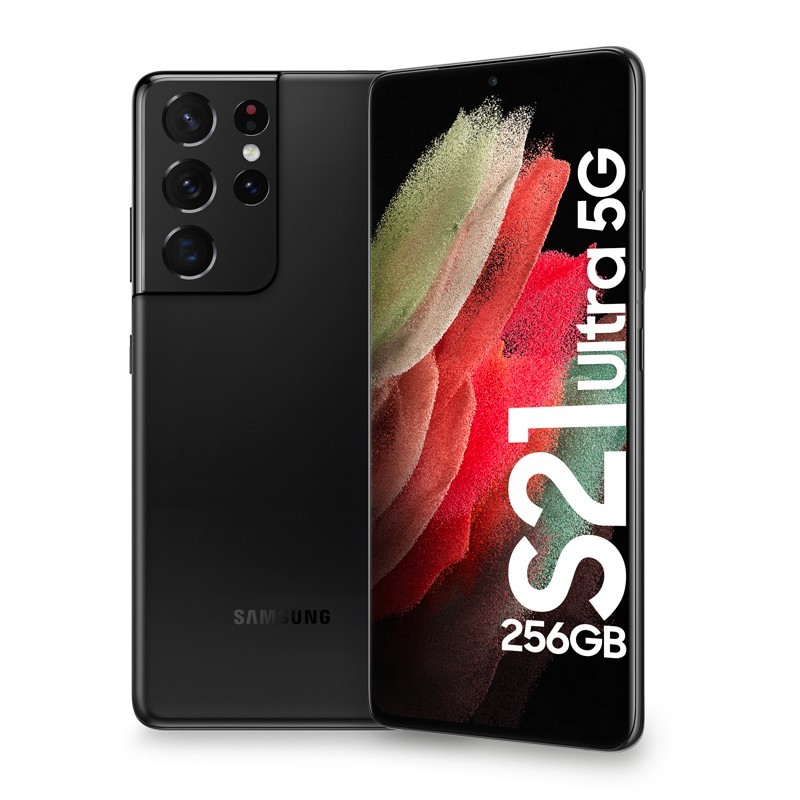 Samsung Galaxy S21 Ultra 5G SM-G998B 17.3 cm (6.8") Dual SIM Android 11 USB Type-C 12 GB 256 GB 5000 mAh Black