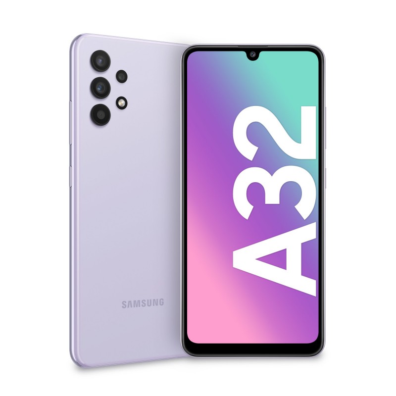 Samsung Galaxy A32 4G SM-A325F DS 16,3 cm (6.4") SIM doble Android 11 USB Tipo C 4 GB 128 GB 5000 mAh Violeta