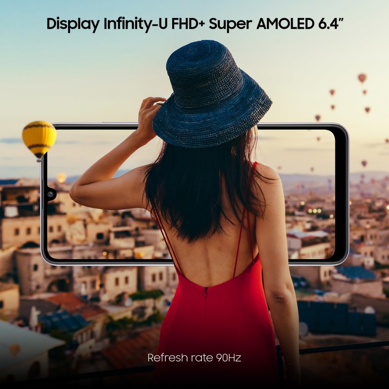 Samsung Galaxy A32 4G SM-A325F DS 16.3 cm (6.4") Dual SIM Android 11 USB Type-C 4 GB 128 GB 5000 mAh Violet