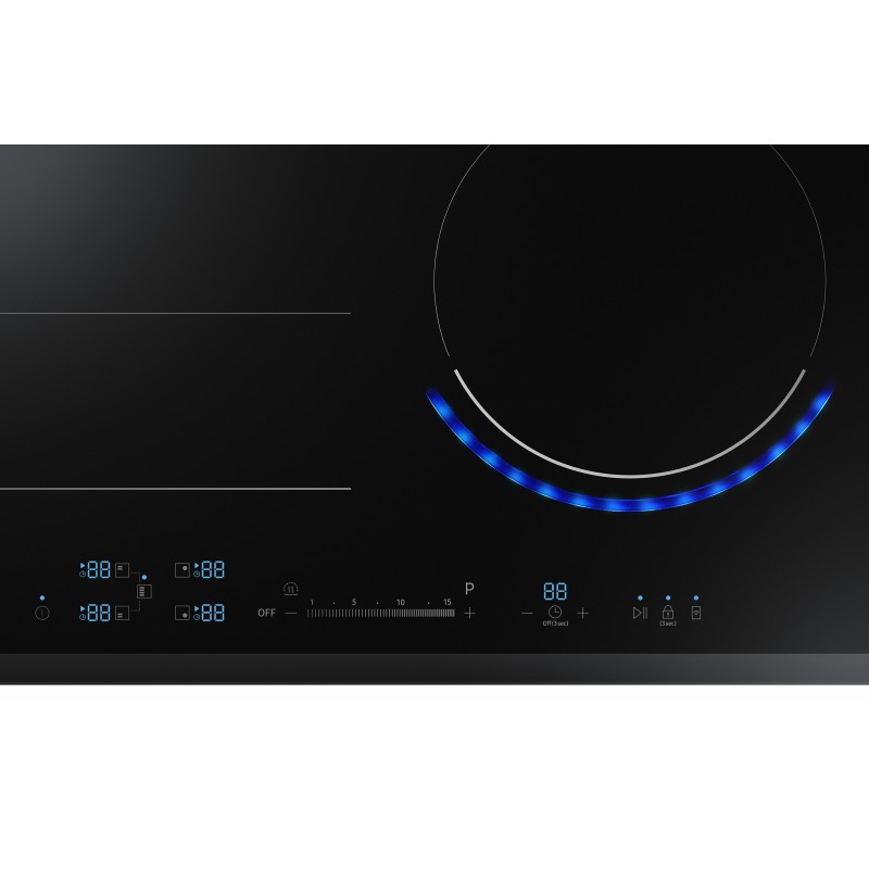 Samsung NZ64N9777GK E1 hob Black Built-in Zone induction hob 4 zone(s)