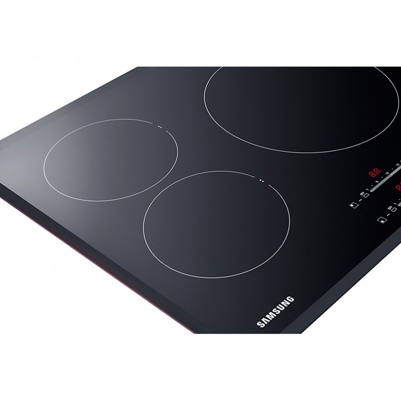 Samsung NZ84F7NB6AB Black Built-in 80 cm Zone induction hob 4 zone(s)