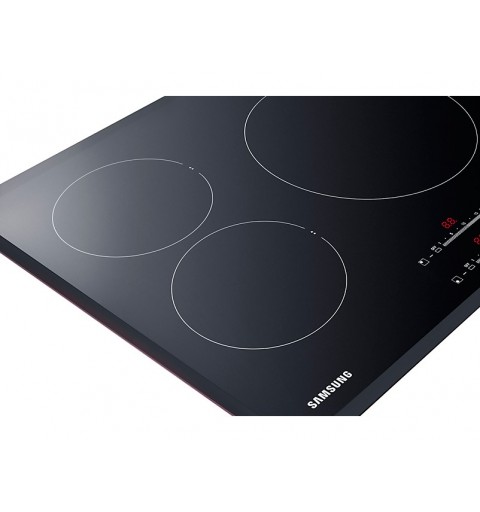 Samsung NZ84F7NB6AB Black Built-in 80 cm Zone induction hob 4 zone(s)