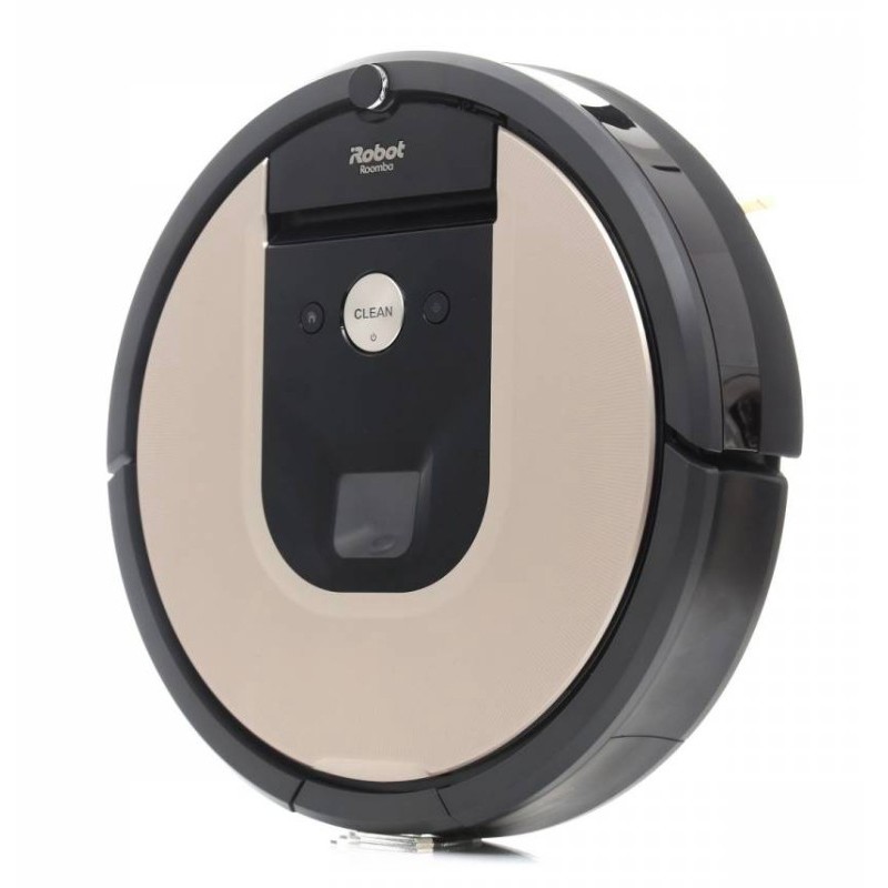 iRobot Roomba 976 aspiradora robotizada 0,6 L Sin bolsa Beige, Negro, Marrón