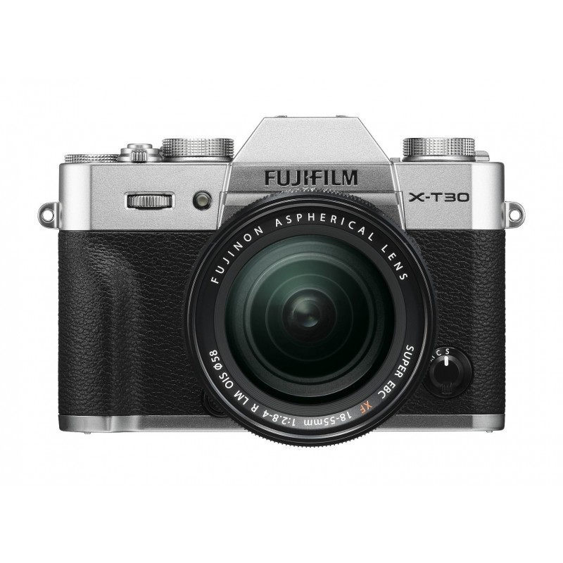 Fujifilm X -T30 II + 18-55mm Boîtier MILC 26,1 MP X-Trans CMOS 4 9600 x 2160 pixels Argent, Noir